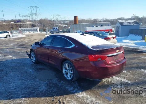 2017 Chevrolet Impala 1Lt z USA, uszkodzony, nr VIN 2G1105S35H9182149